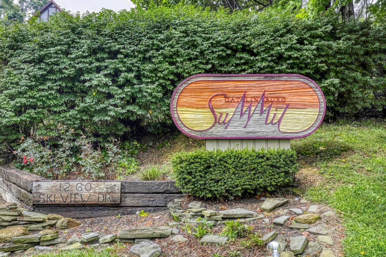 Cozy Resort-Style Gatlinburg Condo Indoor Pool! Exteriör bild